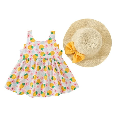 Follure Toddler Girls Sleeveless Bowknot Strawberry Prints Ruffles Princess Dress Dance Party Dresses Clothes Winter Dress First Birthday Dress Girl
Follure Toddler Girls Sleeveless Bowknot Strawberry Prints Ruffles Princess Dress Dance Party Dresses Clothes Winter Dress First Birthday Dress Girl