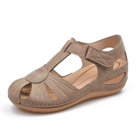 Women Summer Sandals Beach Wedge Sandals Bohemia Flip-Flop Ankle Strap Causal Comfortable Round Toe Gladiator Outdoor Shoes
Women Summer Sandals Beach Wedge Sandals Bohemia Flip-Flop Ankle Strap Causal Comfortable Round Toe Gladiator Outdoor Shoes