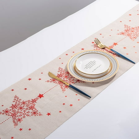 BTJX Merry Christmas Red Snowflake Snowman Long Table Runner Cloth 270CM Home Decor
BTJX Merry Christmas Red Snowflake Snowman Long Table Runner Cloth 270CM Home Decor