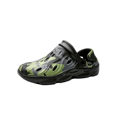 SIMANLAN Men Comfortable Hollow Out Sandals Indoor Wear Resistant One-strap Slippers Casual Closed Toe Beach Shoes
SIMANLAN Men Comfortable Hollow Out Sandals Indoor Wear Resistant One-strap Slippers Casual Closed Toe Beach Shoes
