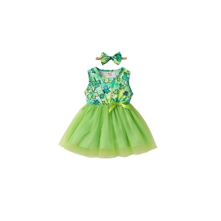 Cotton 2pcs Toddler Baby Girl St. Patricks Day Outfit Sleeveless Lucky Clover Tulle Tutu Dress with Headband Princess Party Dress Clothes Light Green 9-12 Months
Cotton 2pcs Toddler Baby Girl St. Patricks Day Outfit Sleeveless Lucky Clover Tulle Tutu Dress with Headband Princess Party Dress Clothes Light Green 9-12 Months