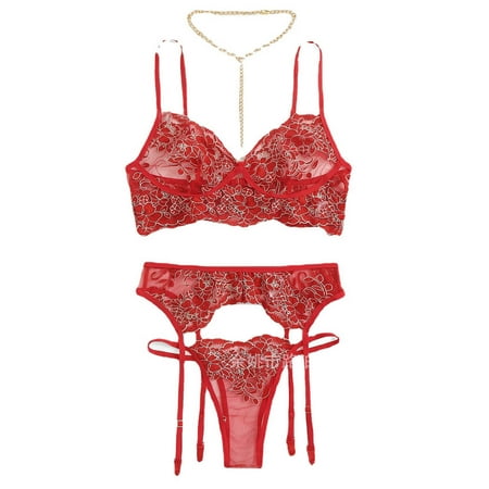 VerPetridure Sexy Lingerie for Women Naughty Plus Size Sexy Women Lace Floral Embroidery Babydoll Underwear Sleepwear Intimates Thong With Garter Panty Lingerie Set
VerPetridure Sexy Lingerie for Women Naughty Plus Size Sexy Women Lace Floral Embroidery Babydoll Underwear Sleepwear Intimates Thong With Garter Panty Lingerie Set