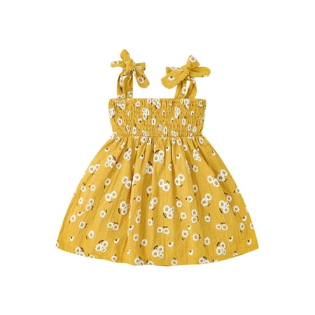 TheFound Toddler Little Girls Sleeveless Sling Dress Floral Spaghetti Straps A-Line Sundress Summer Clothes
TheFound Toddler Little Girls Sleeveless Sling Dress Floral Spaghetti Straps A-Line Sundress Summer Clothes