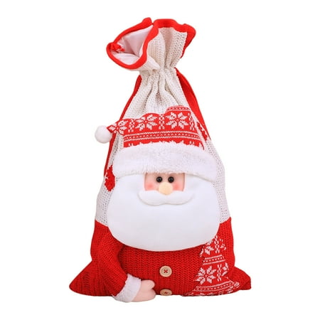 RTDBG Home Decorations Christmas Party Supplies Bags Drawstring Knit Bags For Kids Bags For Seniors Snowman Fawn Shaped Candy Bags
RTDBG Home Decorations Christmas Party Supplies Bags Drawstring Knit Bags For Kids Bags For Seniors Snowman Fawn Shaped Candy Bags