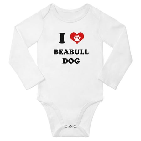 I Heart Beabull Dog Baby Long Rompers (White 3-6 Months)
I Heart Beabull Dog Baby Long Rompers (White 3-6 Months)