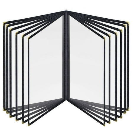 A4 PVC Transparent Menu Cover Protective Cover Restaurant Menu Paper Holder