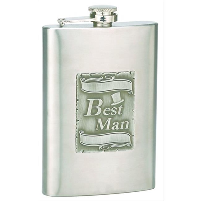 FJX Wholesale HFL D021 8oz Best Man Stainless Steel Flask Walmart