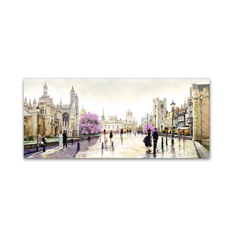 Trademark Fine Art 'Cambridge Spires' Canvas Art by The Macneil Studio