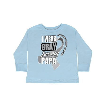 Inktastic I Wear Gray For My Papa Parkinsons Disease Awareness Gift Toddler Boy or Toddler Girl Long Sleeve T-Shirt
Inktastic I Wear Gray For My Papa Parkinsons Disease Awareness Gift Toddler Boy or Toddler Girl Long Sleeve T-Shirt