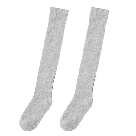 Kripyery 1 Pair Women Socks Thigh High Anti-slip Silicone Solid Color Stockings Autumn Winter Good Stretch Long Tube Stockings for School
Kripyery 1 Pair Women Socks Thigh High Anti-slip Silicone Solid Color Stockings Autumn Winter Good Stretch Long Tube Stockings for School