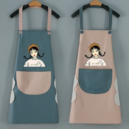 Jiaroswwei Cartoon Kitchen Sleeveless Apron PVC Waterproof Oilproof Cooking Clothes Cover
Jiaroswwei Cartoon Kitchen Sleeveless Apron PVC Waterproof Oilproof Cooking Clothes Cover