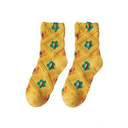 Women s Casual Crew Socks Retro Cute Floral Casual Comfortable Stretch Cotton Ankle Socks for Girls and Students
Women s Casual Crew Socks Retro Cute Floral Casual Comfortable Stretch Cotton Ankle Socks for Girls and Students
