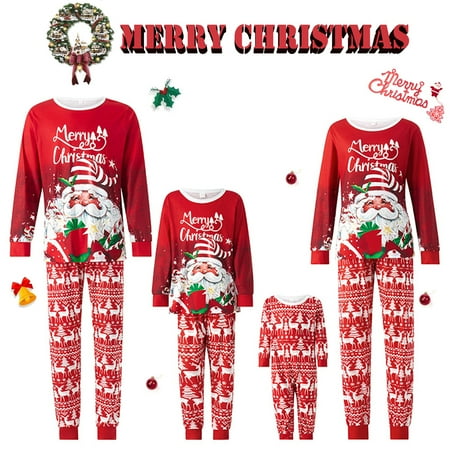 Merry Christmas Family Matching Pajamas Sets Santa Print Tops Pants Xmas Holiday Sleepwear Loungewear Jammies Pjs Outfit
Merry Christmas Family Matching Pajamas Sets Santa Print Tops Pants Xmas Holiday Sleepwear Loungewear Jammies Pjs Outfit