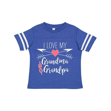 Inktastic I Love My Grandma and Grandpa Heart and Arrows Gift Toddler Boy or Toddler Girl T-Shirt
Inktastic I Love My Grandma and Grandpa Heart and Arrows Gift Toddler Boy or Toddler Girl T-Shirt