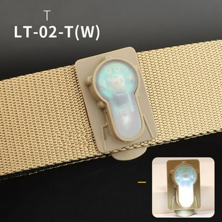 Xinhuaya 1Pc Signal Light Clip-on Survival Lamp for Vest Belt Outdoor Waterproof Safety Rescue Strobe Brown-White Light
Xinhuaya 1Pc Signal Light Clip-on Survival Lamp for Vest Belt Outdoor Waterproof Safety Rescue Strobe Brown-White Light