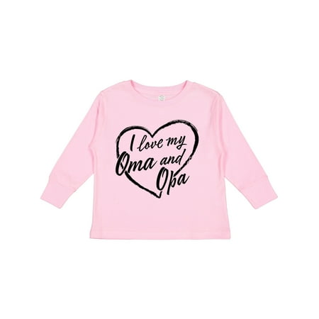 Inktastic I Love My Oma and Opa in Black Chalk Heart Gift Toddler Boy or Toddler Girl Long Sleeve T-Shirt
Inktastic I Love My Oma and Opa in Black Chalk Heart Gift Toddler Boy or Toddler Girl Long Sleeve T-Shirt