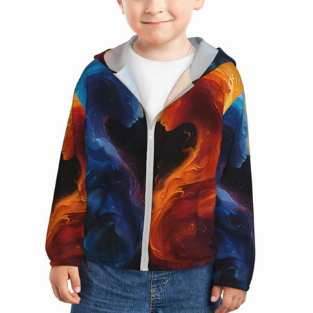Lukts Red And Blue Abstract Print Children s Long-Sleeved Sun Protection Clothing Hooded Sweatshirts for Boys and Girls Outdoor Sports-5 Years
Lukts Red And Blue Abstract Print Children s Long-Sleeved Sun Protection Clothing Hooded Sweatshirts for Boys and Girls Outdoor Sports-5 Years