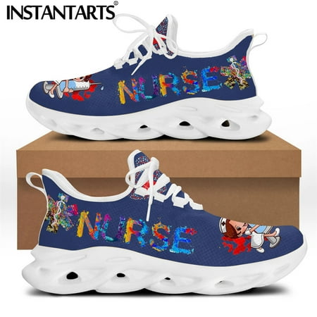 Casual Women White Nurse Shoes Brand Design Cartoon Heartbeat Art Medical Flat Sneakers for Ladies Lace Up Footwear
Casual Women White Nurse Shoes Brand Design Cartoon Heartbeat Art Medical Flat Sneakers for Ladies Lace Up Footwear