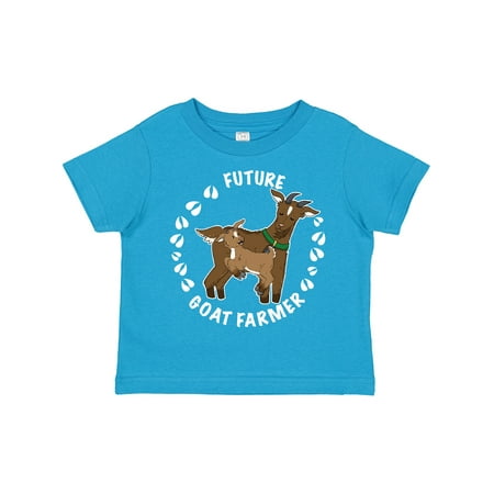 Inktastic Future Goat Farmer with Cute Goats and Hoof Prints Gift Toddler Boy or Toddler Girl T-Shirt
Inktastic Future Goat Farmer with Cute Goats and Hoof Prints Gift Toddler Boy or Toddler Girl T-Shirt