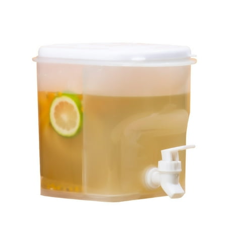 Zeceouar Clearance Items 3.5L Large Capacity Plastic Beverage Dispenser Drink Dispenser With Tap Ice Lemonade Juice Container With Ice Compartment CoverLid
Zeceouar Clearance Items 3.5L Large Capacity Plastic Beverage Dispenser Drink Dispenser With Tap Ice Lemonade Juice Container With Ice Compartment CoverLid