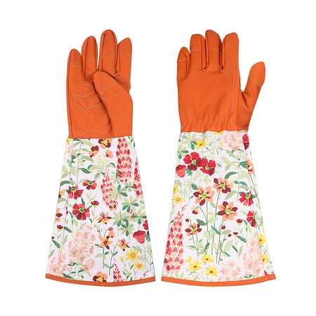 HOMEMAXS 1 Pair of Garden Protective Gloves With Long Sleeves Working Gloves Printed Gloves Mitts for Garden Workplaces (Brown)
HOMEMAXS 1 Pair of Garden Protective Gloves With Long Sleeves Working Gloves Printed Gloves Mitts for Garden Workplaces (Brown)
