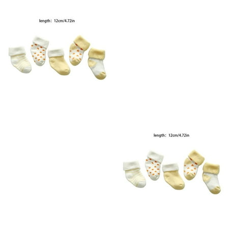 2pcs 5 Pair Baby Cotton Socks Set Newborn Infant Warm-keeping Cotton Socks with Elastic Opening Yellow L
2pcs 5 Pair Baby Cotton Socks Set Newborn Infant Warm-keeping Cotton Socks with Elastic Opening Yellow L