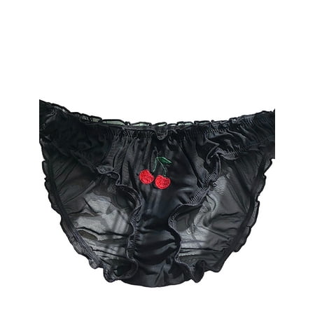 Kiapeise Sexy Female Lace Underwear Panty Temptation Low Waist Fruit Embroidery Transparent Seamless Sweet Briefs
Kiapeise Sexy Female Lace Underwear Panty Temptation Low Waist Fruit Embroidery Transparent Seamless Sweet Briefs