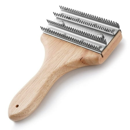 One-Handed 7-3/4 Inch Polishing Buff Wheel Rake for Removing Residual Compounds and Metal From Buffing Wheels
One-Handed 7-3/4 Inch Polishing Buff Wheel Rake for Removing Residual Compounds and Metal From Buffing Wheels