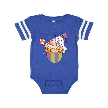 Inktastic Ghost Cupcake Gift Baby Boy or Baby Girl Bodysuit