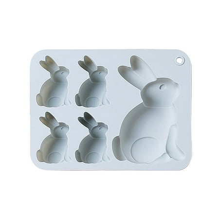Easter 3D Silicone Cake Mould Chocolate Mould DIY Handmade Baking Mould