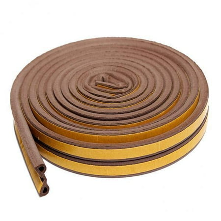 2x Door And Window Foam Seal Tape Self-Adhesive Door Excluder Foam for Indoor And Outdoor Weather Strip Draught