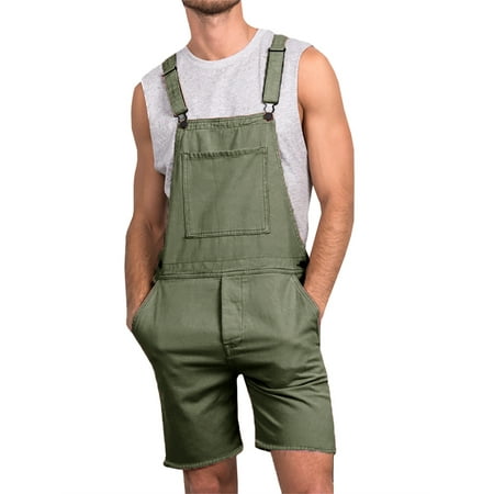 Yskkt Mens Overall Shorts Lightweight Classic Loose Fit Walkshort Jumpsuit Button Hole Rompers with Pockets S-2XL
Yskkt Mens Overall Shorts Lightweight Classic Loose Fit Walkshort Jumpsuit Button Hole Rompers with Pockets S-2XL