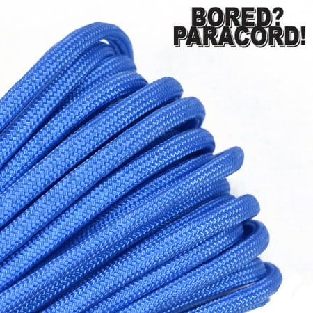 Bored Paracord Brand 550 lb Type III Paracord - Tarheel Blue 100 Feet 
Bored Paracord Brand 550 lb Type III Paracord - Tarheel Blue 100 Feet