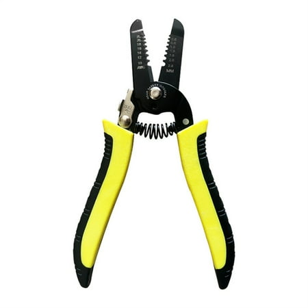 7In Wire Cutter / Wire Stripper Heavy Duty Wire Cutter Stripper for Iron Wire Copper Wire Aluminum Wire and More
7In Wire Cutter / Wire Stripper Heavy Duty Wire Cutter Stripper for Iron Wire Copper Wire Aluminum Wire and More