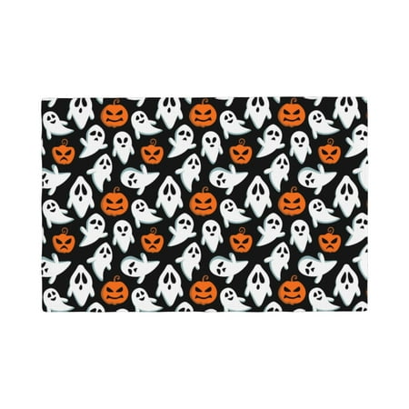 Placemats Set of 4 halloween ghost pumpkins print Place mats for Dining Table Indoor/Outdoor Cute Heat Resistant Washable Table Mats(18 x 12 )
Placemats Set of 4 halloween ghost pumpkins print Place mats for Dining Table Indoor/Outdoor Cute Heat Resistant Washable Table Mats(18 x 12 )