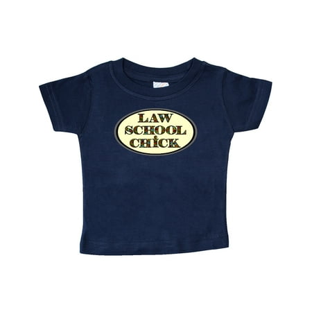 Inktastic Law School Chick Heart Text Gift Baby Girl T-Shirt