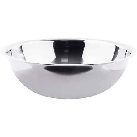 30 Quart Stainless Steel Mixing Bowl Extra Large Medium Weight Polished Mirror Finish Flat Base Bowl Mixing Bowls/Prep Bowls
30 Quart Stainless Steel Mixing Bowl Extra Large Medium Weight Polished Mirror Finish Flat Base Bowl Mixing Bowls/Prep Bowls
