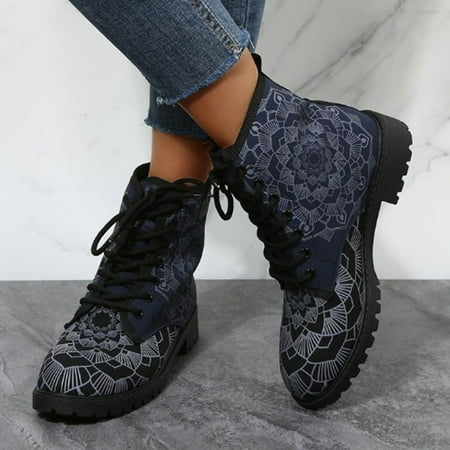 Sun & Moon & Star Pattern Ankle Boots Lace Up Chunky Round Toe Platform Sneakers Women‘s Footwear
Sun & Moon & Star Pattern Ankle Boots Lace Up Chunky Round Toe Platform Sneakers Women‘s Footwear