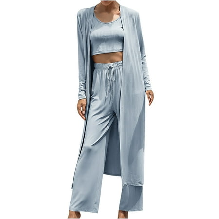 Long Sleeve Shirts for Women Women s Long Sleeve Sports Tops Set Elastic Waist Long Pants Pajamas Sets White Long Sleeve Shirts Shirts for Women Womens Blouses and Tops Dressy New Blue M
Long Sleeve Shirts for Women Women s Long Sleeve Sports Tops Set Elastic Waist Long Pants Pajamas Sets White Long Sleeve Shirts Shirts for Women Womens Blouses and Tops Dressy New Blue M