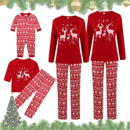 Family Matching Christmas Pajamas Sets Dad Mom Kids Sleepwear Cotton Nightwear Homewear PJs Outfits
Family Matching Christmas Pajamas Sets Dad Mom Kids Sleepwear Cotton Nightwear Homewear PJs Outfits