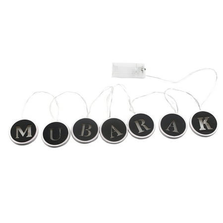 Wooden Round Shape Hollow Mubarak Letters L-ED String Light Decoration for Ramadan Eid Mubarak Home Decor
Wooden Round Shape Hollow Mubarak Letters L-ED String Light Decoration for Ramadan Eid Mubarak Home Decor