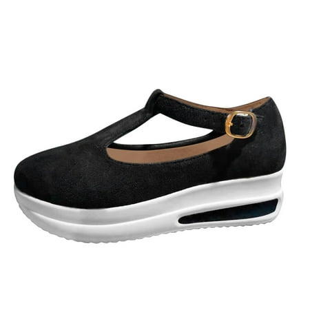 Kenklcie Ladies Tower Buckle Sandals Platform Slope Heel Platform Fashion Comfortable Casual Color Shoes
Kenklcie Ladies Tower Buckle Sandals Platform Slope Heel Platform Fashion Comfortable Casual Color Shoes