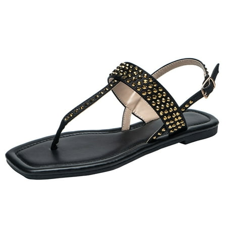 Youmylove Women Shoes Fashion Flat Strap Sandals Leisure Sandals Flip Flop Flat Sandals Summer Comfy Daily Simple Walking Footwears
Youmylove Women Shoes Fashion Flat Strap Sandals Leisure Sandals Flip Flop Flat Sandals Summer Comfy Daily Simple Walking Footwears