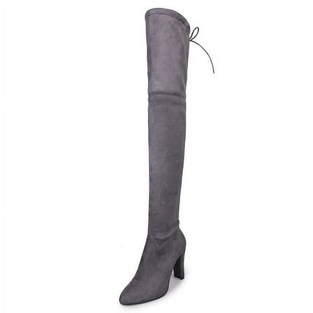 Autumn and winter Europe and the United States new large knee boots high heel round head frosted boots side zipper women‘s shoes 43 yards
Autumn and winter Europe and the United States new large knee boots high heel round head frosted boots side zipper women‘s shoes 43 yards