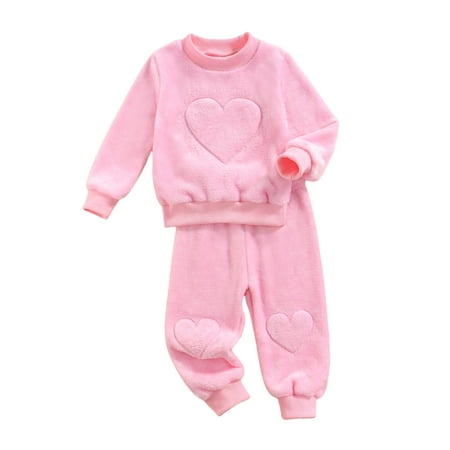 Coduop Toddler Baby Girl Warm Fleece Sweatshirt Tops Pants Tracksuit Outfits Set 1-5 Years
Coduop Toddler Baby Girl Warm Fleece Sweatshirt Tops Pants Tracksuit Outfits Set 1-5 Years