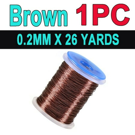 Dechoicelife - Ultra Wire Fly Tie Small Copper Wire 0.2mm Living Weight Flash Body Dubbing Brush Bra Metal Thread
Dechoicelife - Ultra Wire Fly Tie Small Copper Wire 0.2mm Living Weight Flash Body Dubbing Brush Bra Metal Thread