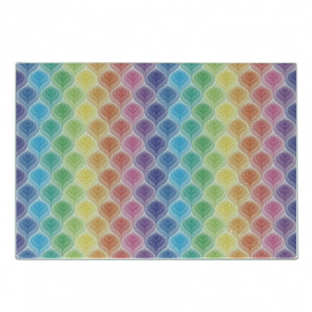 Geometric Cutting Board Rainbow Colored Ornamental Vintage Floral Arrangement Leaf Pattern Retro Design Decorative Tempered Glass Cutting and Serving Board Small Size Multicolor by Ambesonne
Geometric Cutting Board Rainbow Colored Ornamental Vintage Floral Arrangement Leaf Pattern Retro Design Decorative Tempered Glass Cutting and Serving Board Small Size Multicolor by Ambesonne