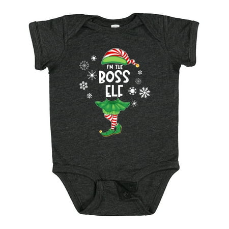 Inktastic Funny Christmas I m the Boss Elf with Shoes and Hat Gift Baby Boy or Baby Girl Bodysuit
Inktastic Funny Christmas I m the Boss Elf with Shoes and Hat Gift Baby Boy or Baby Girl Bodysuit