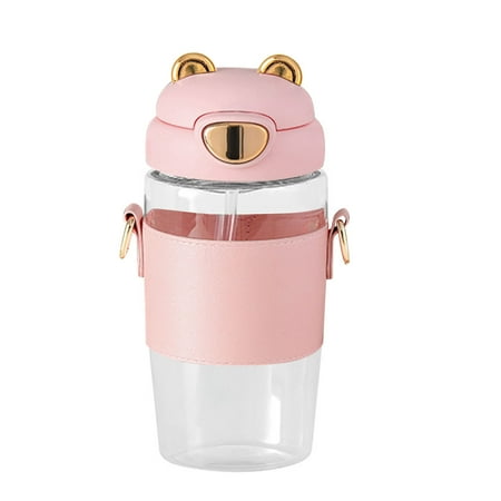 Dreafly Cartoon Bear Water Bottle with Straw BPA-Free 500ML Drinking Bottle for Kids
Dreafly Cartoon Bear Water Bottle with Straw BPA-Free 500ML Drinking Bottle for Kids