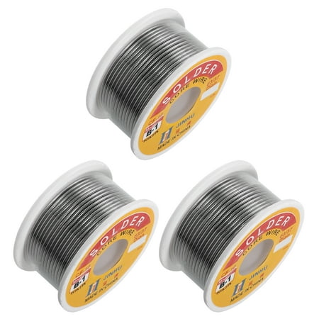 Tin Solder Wire 3 Rolls Welding Core Solder Wire Portable Tin Wire Soldering Wire Soldering Accessories
Tin Solder Wire 3 Rolls Welding Core Solder Wire Portable Tin Wire Soldering Wire Soldering Accessories